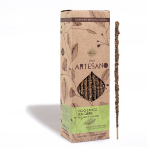 Sahumerio Artesanal Palo Santo Jengibre