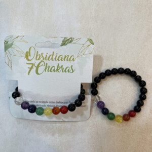 Pulsera Obsidiana 7 Chakras
